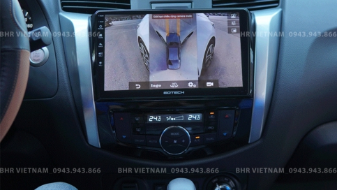 Màn hình DVD Android liền camera 360 Nissan Terra 2018 - nay | Gotech GT360